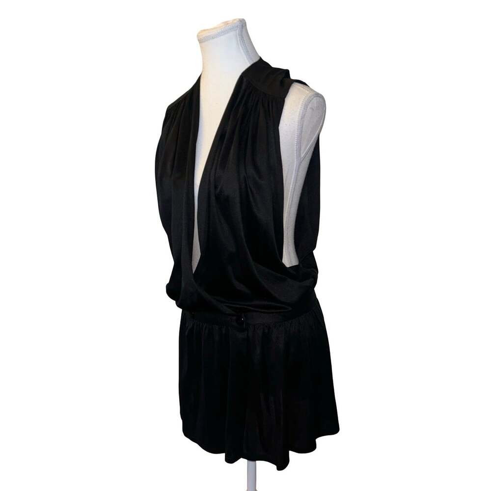 Liberated Lady California Draped Sleeveless Blouse 1970s/1980s
